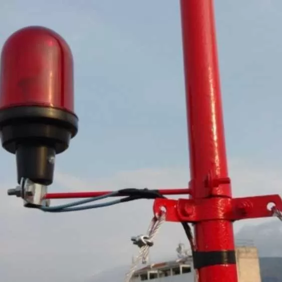 Para-raio depois da manutenção